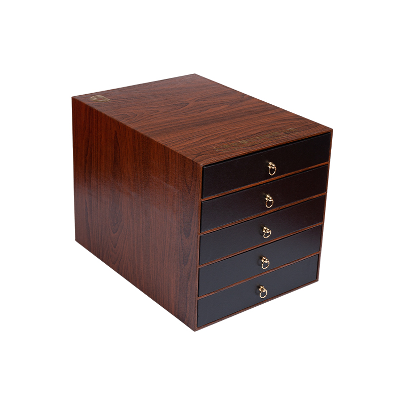 Räätälöity vintage puun vilja -lahjapakkaus