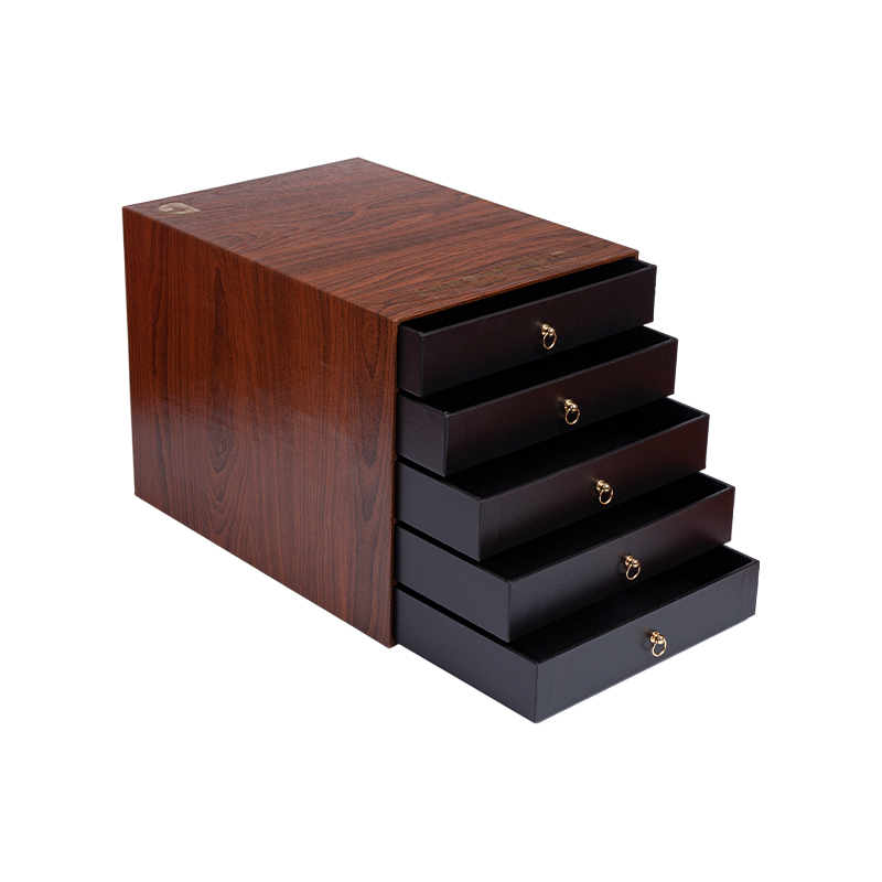 Räätälöity vintage puun vilja -lahjapakkaus